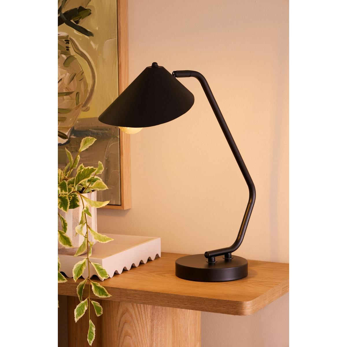Amalfi Kit Table Lamp Black 45.5x20.5x50cm