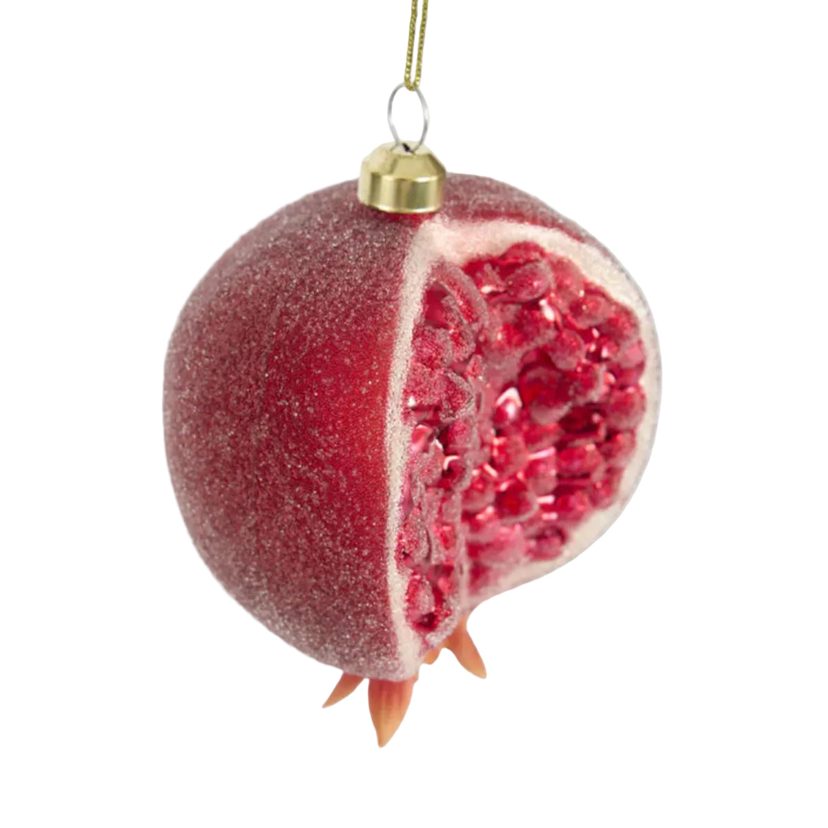 Vixen & Velvet Pomegranate Hanging Decoration 13cm | Minimax