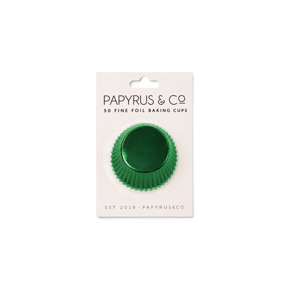 Papyrus Foil Baking Cups Green Pack of 50