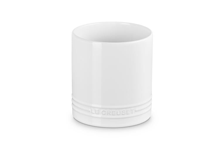 Le Creuset Stoneware Signature Utensil Jar White 1.1L | Minimax
