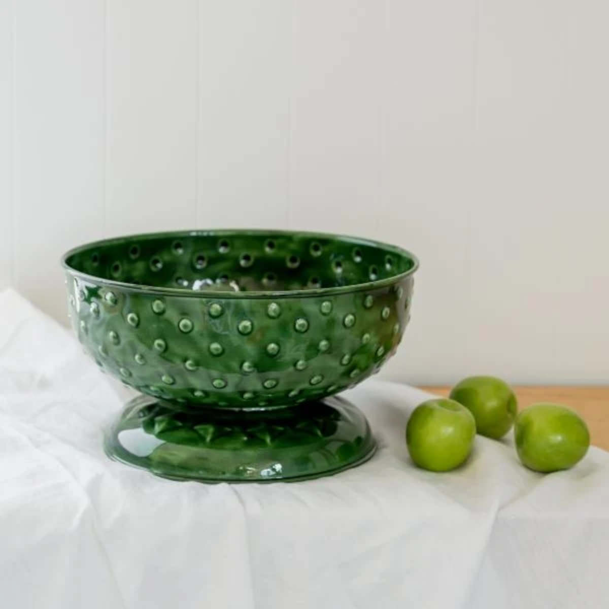 Mediterranean Markets Wash Spot Bowl Green Large 34x18cm | Minimax