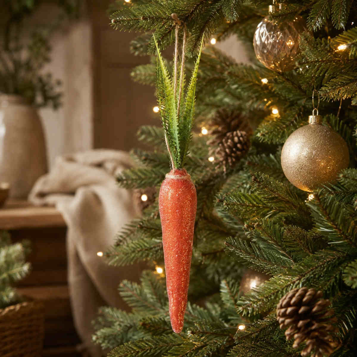 Florabelle Carrot Hanging Decoration 25cm | Minimax