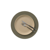 Lind DNA Round Placemat Army Green 30cm | Minimax