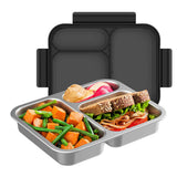 Bentgo Stainless Steel Lunch Box Black | Minimax