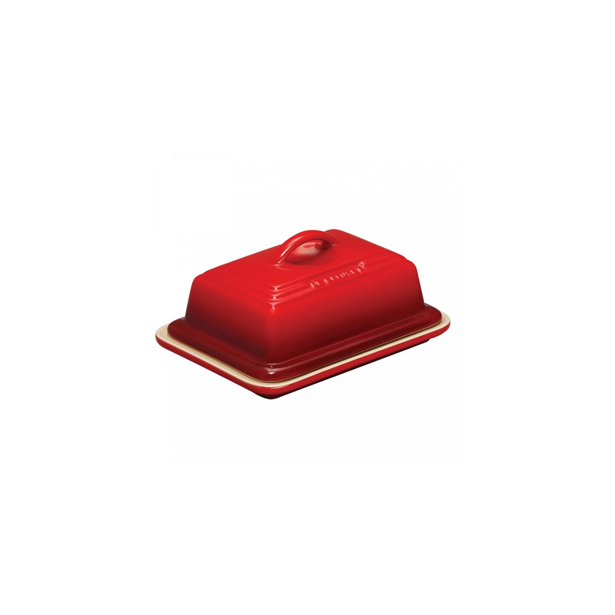 Le Creuset Stoneware Butter Dish Cerise 11cm Minimax