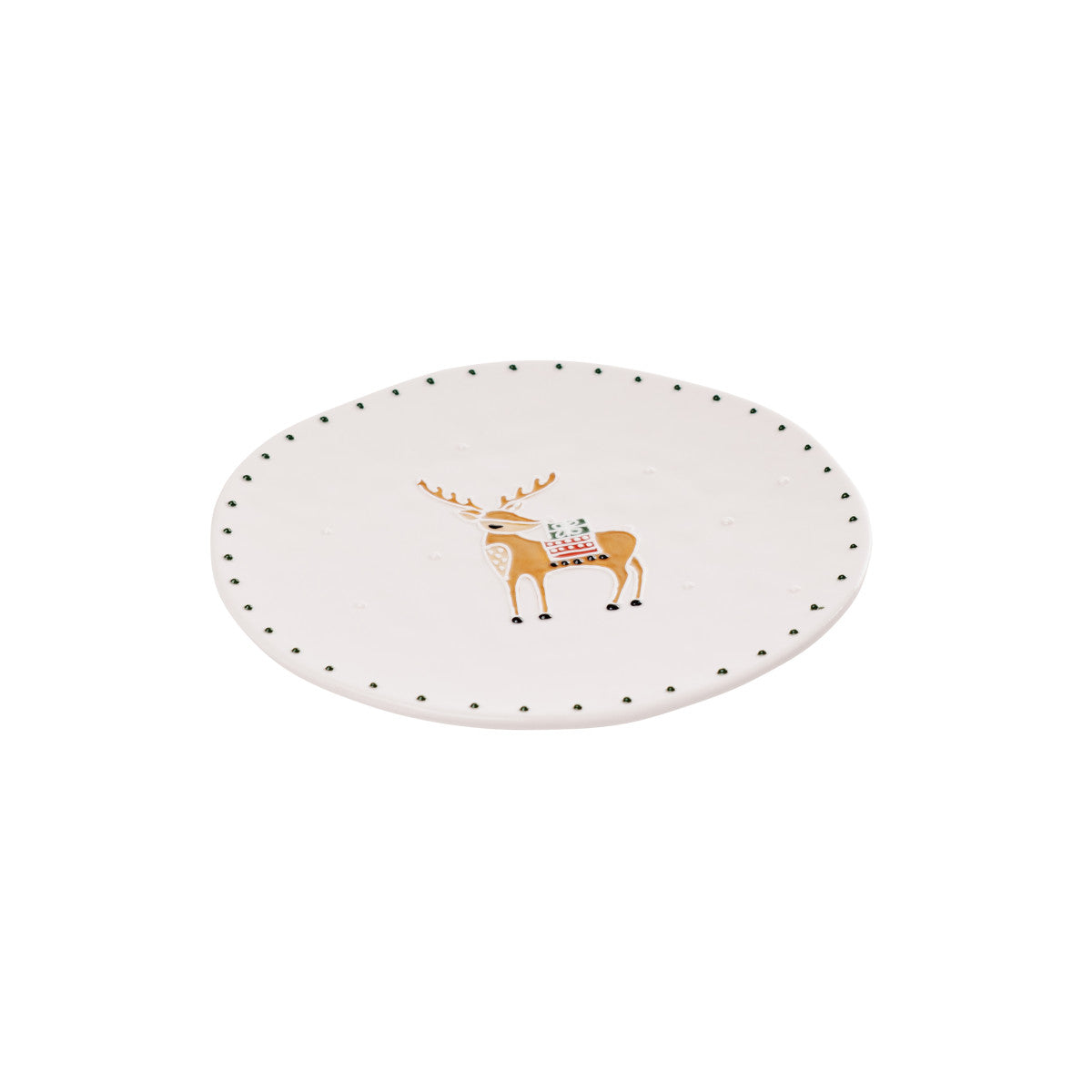 Noel Festive Reindeer Plate 20cm | Minimax