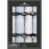 Celebration Crackers Deluxe Icy Snowflake Cracker 30cm (Set of 12) | Minimax