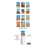 The Paperie Roma 2027 Slim Wall Calendar | Minimax