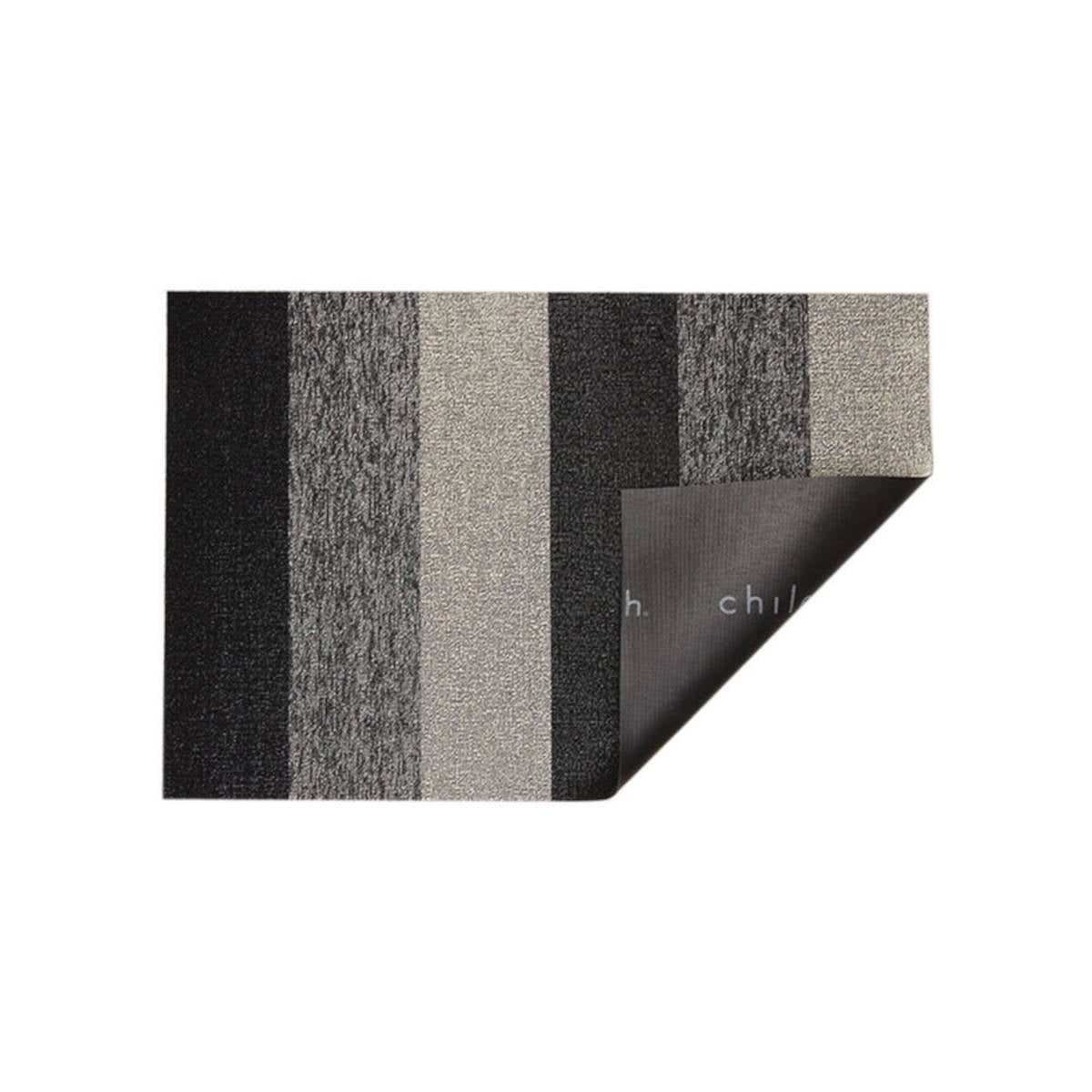 Chilewich Utility Mat Marbled Stripe Salt & Pepper 61x91cm | Minimax