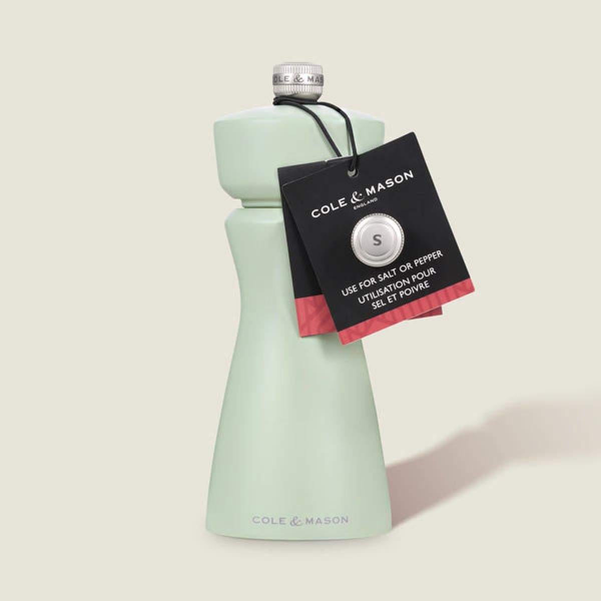Cole & Mason Kenton Salt & Pepper Mill Sage | Minimax