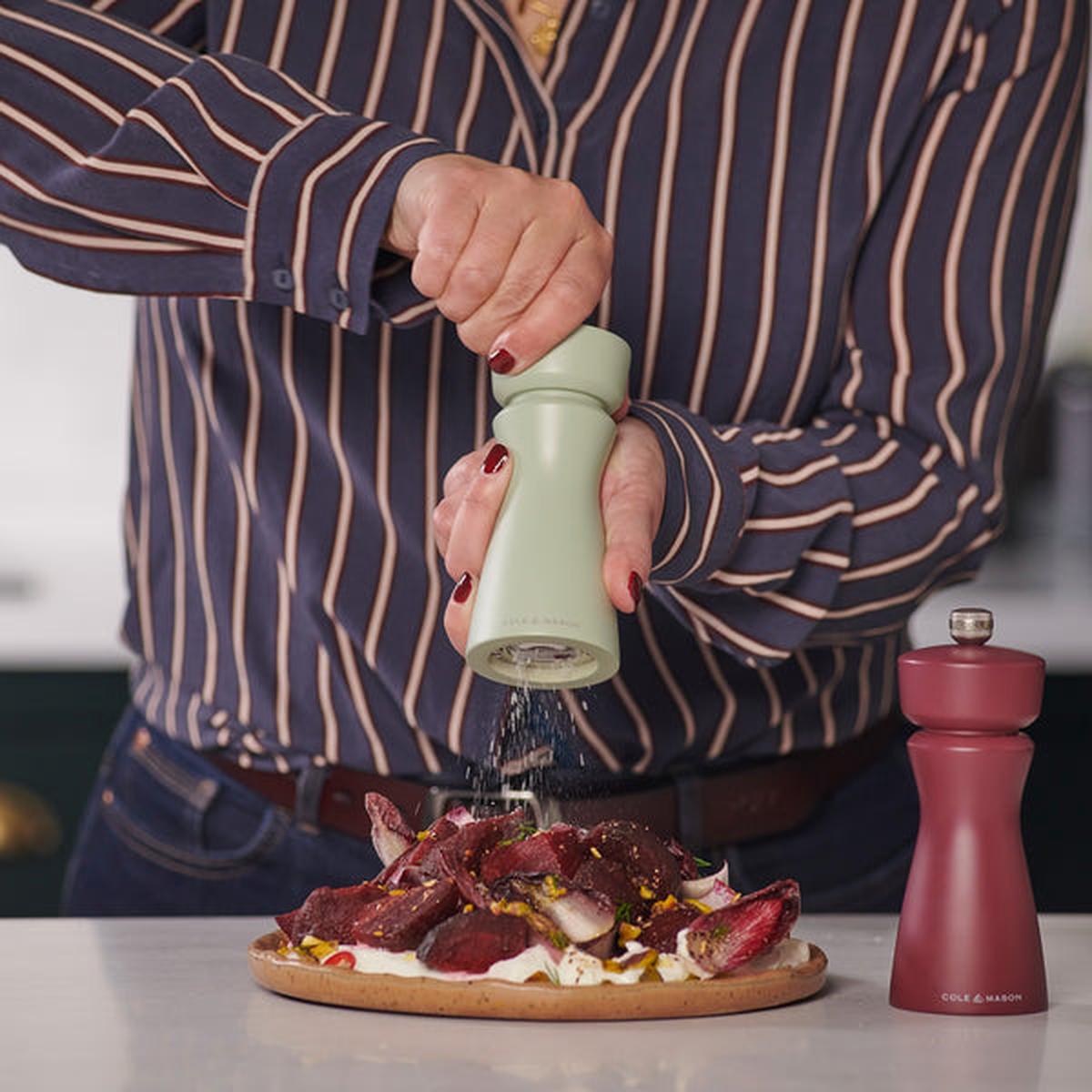 Cole & Mason Kenton Salt & Pepper Mill Sage | Minimax