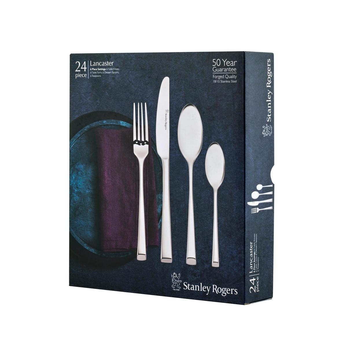 Stanley Rogers Lancaster Forged 18/10  24 Pieces Cutlery Set