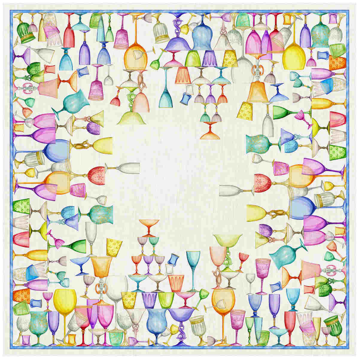 Tessitura Toscana Telerie Table Cloth Crystal 170 x 270cm | Minimax