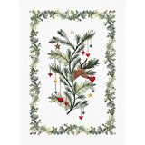 Tessitura Toscana Telerie Rudy Greenery Tea Towel 50 x 70cm