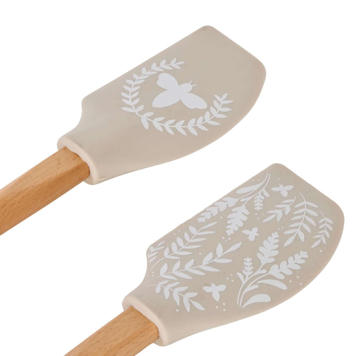 Davis & Waddell Wildflower & Hive Beechwood Spatula | Minimax