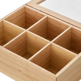 Leaf & Bean Wooden Tea Box Large | Minimax