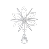 Swing Gifts Flowerburst Tree Topper Silver