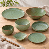 Concept Wabisabi Curved Deep Bowl Green Small | Minimax