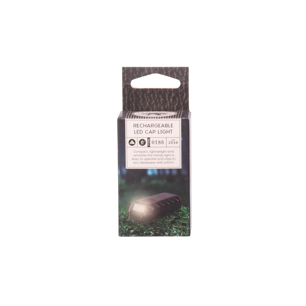 Maverick Rechargeable Cap Light Black | Minimax