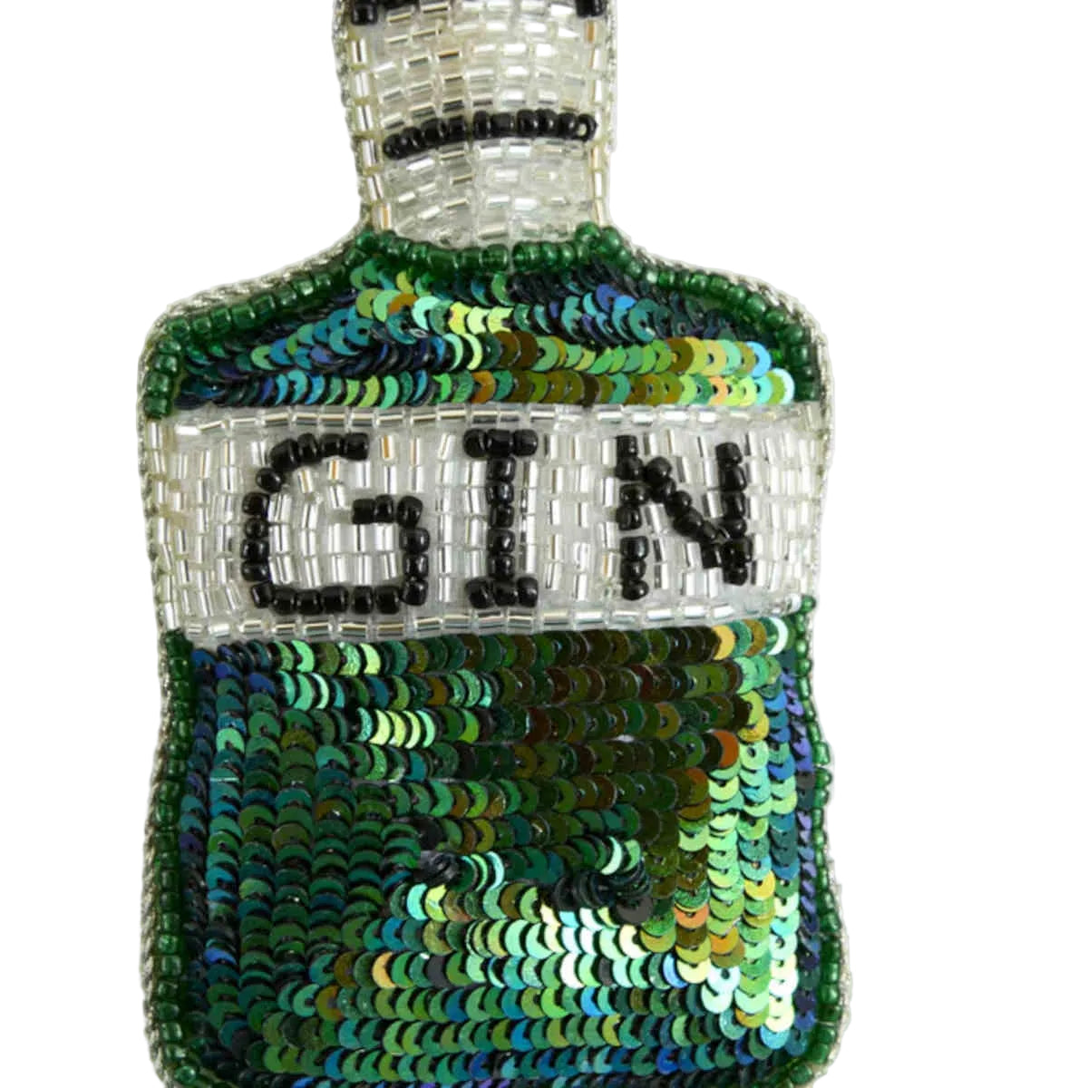 Vixen & Velvet Gin Sequin Decoration 13cm | Minimax