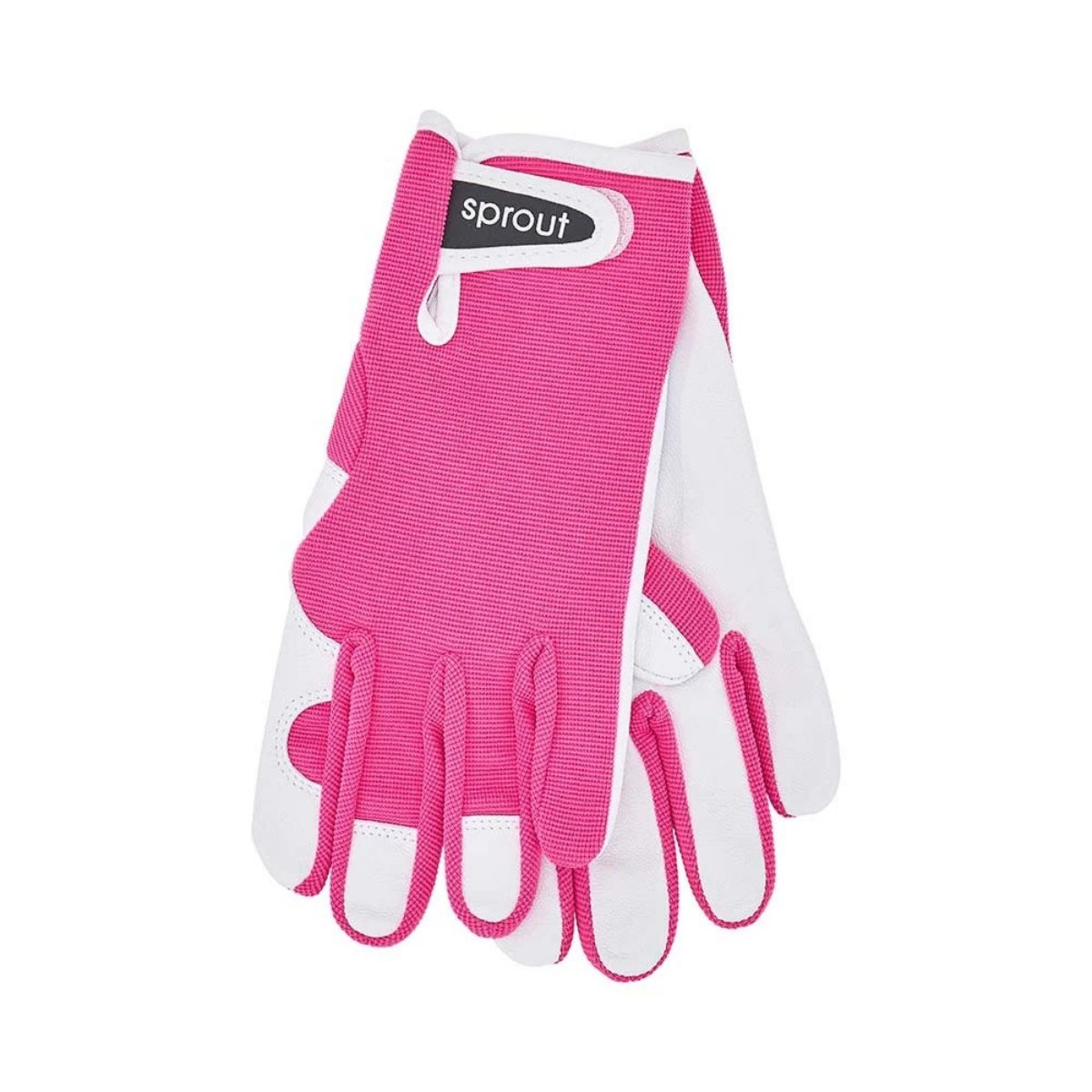 Annabel Trends Sprout Goatskin Garden Gloves Hot Pink