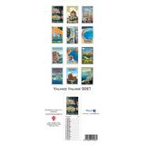 The Paperie Vacanze Italiane 2027 Slim Wall Calendar | Minimax