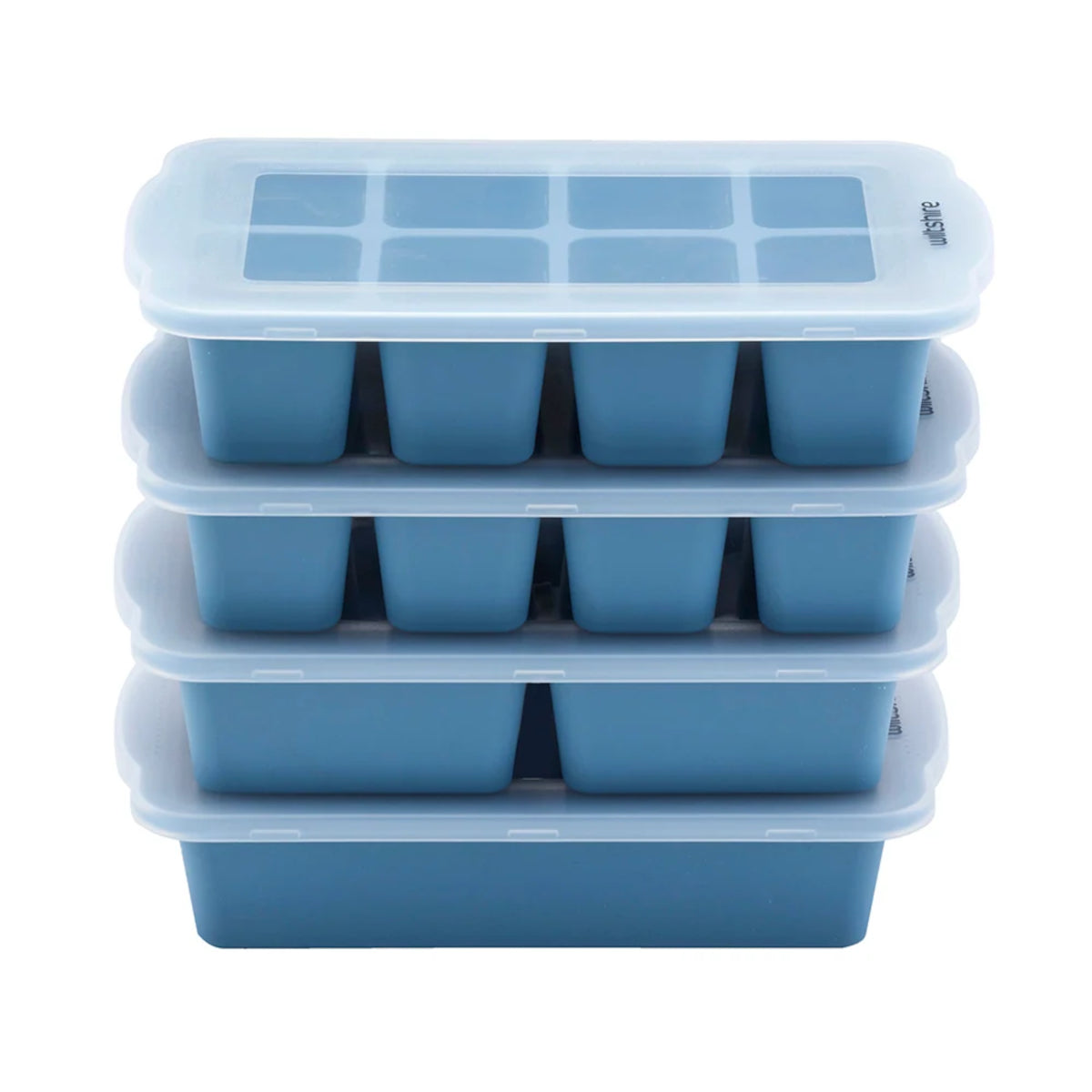 Wiltshire Silicone Meal Prep Freezer Trays with Lids 4 Piece Set | Minimax