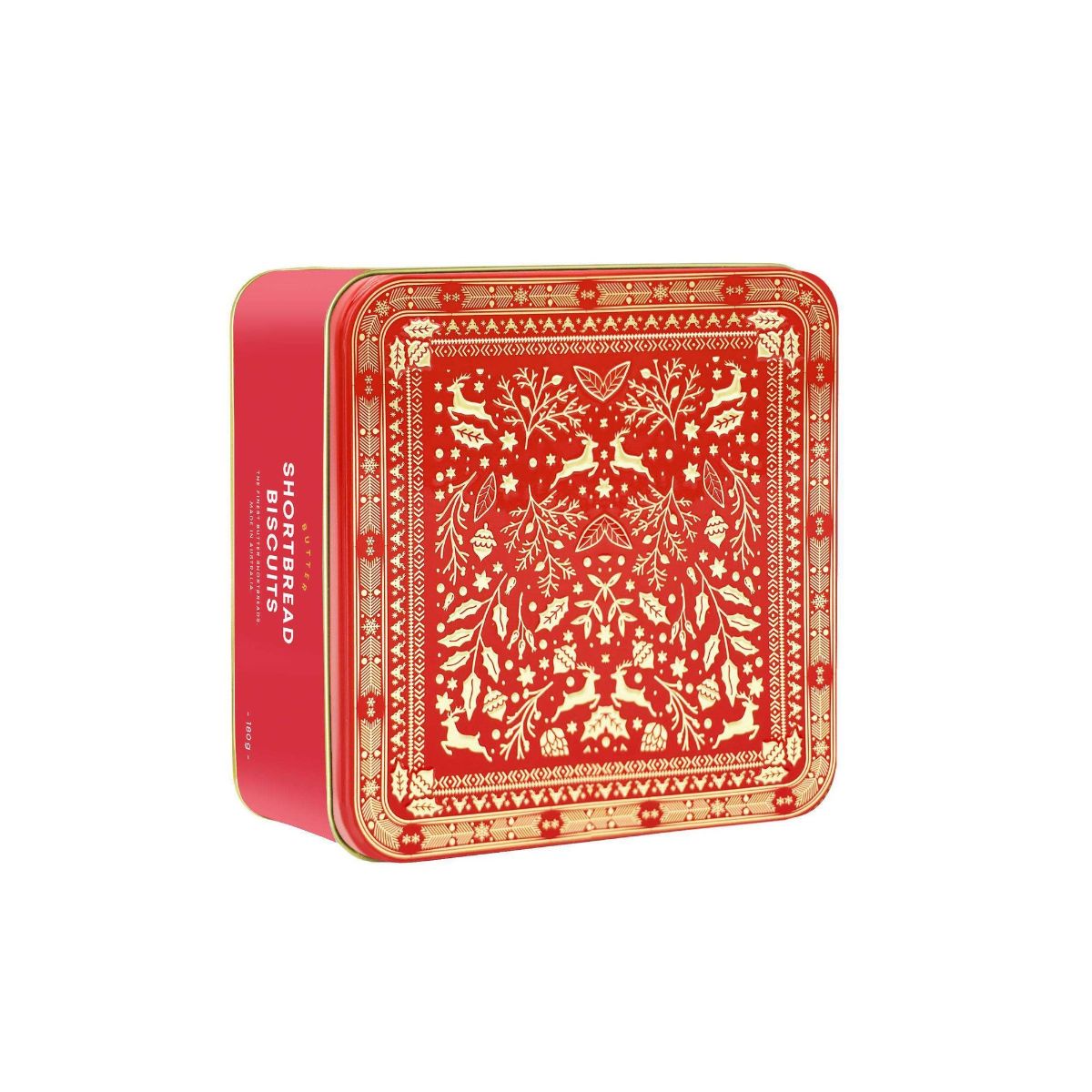 Valley Produce Co. Luxury Festive Shortbread Tin 180g