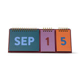 Designworks Ink Perpetual Desk Calendar Colourblock | Minimax