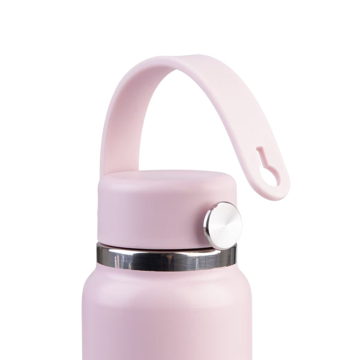 Oasis Stainless Steel Double Wall Insulated Mini Bottle Pink 200ml