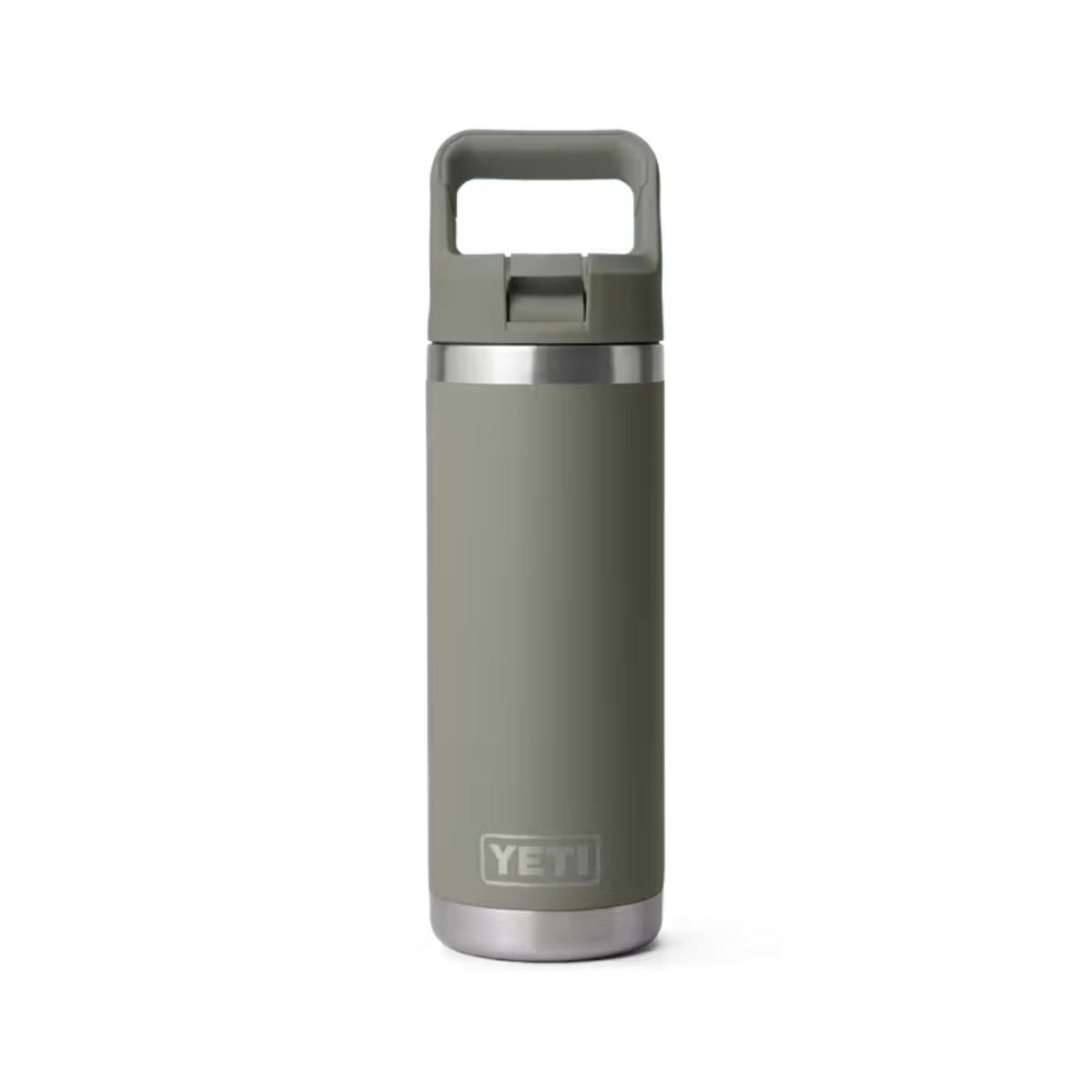 YETI Rambler Water Bottle with Straw Cap Pampa Green 532ml