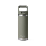 YETI Rambler Water Bottle with Straw Cap Pampa Green 532ml