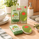 Assemble Olive Oil Scouring Pads 9x12cm (Set of 2)