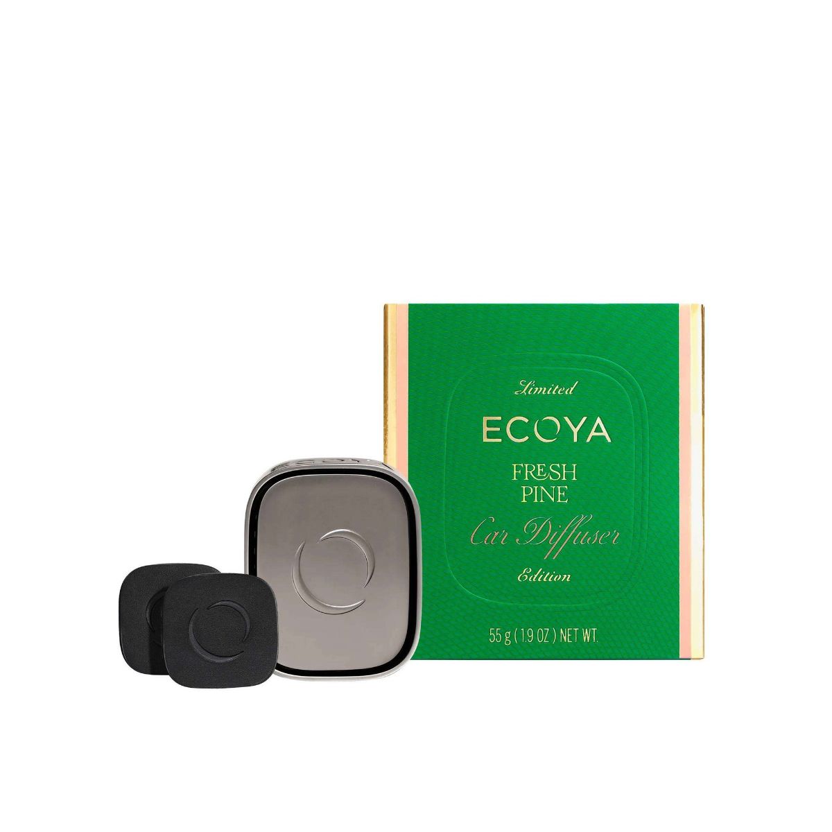 Ecoya Fresh Pine Car Diffuser Set