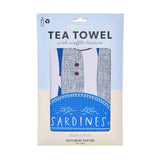 Annabel Trends Sardines Tea Towel