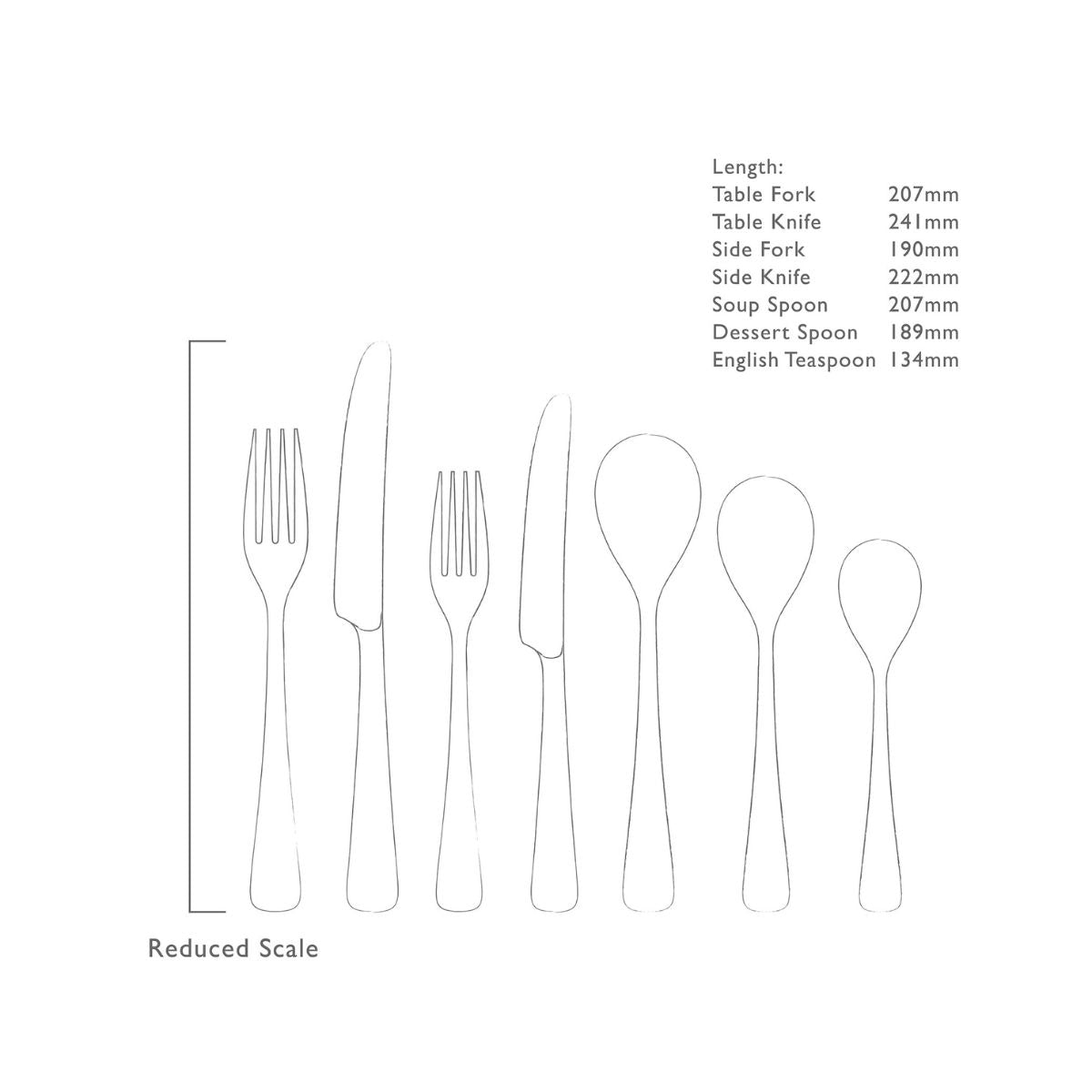 Robert Welch Malvern Bright Cutlery Set of 56