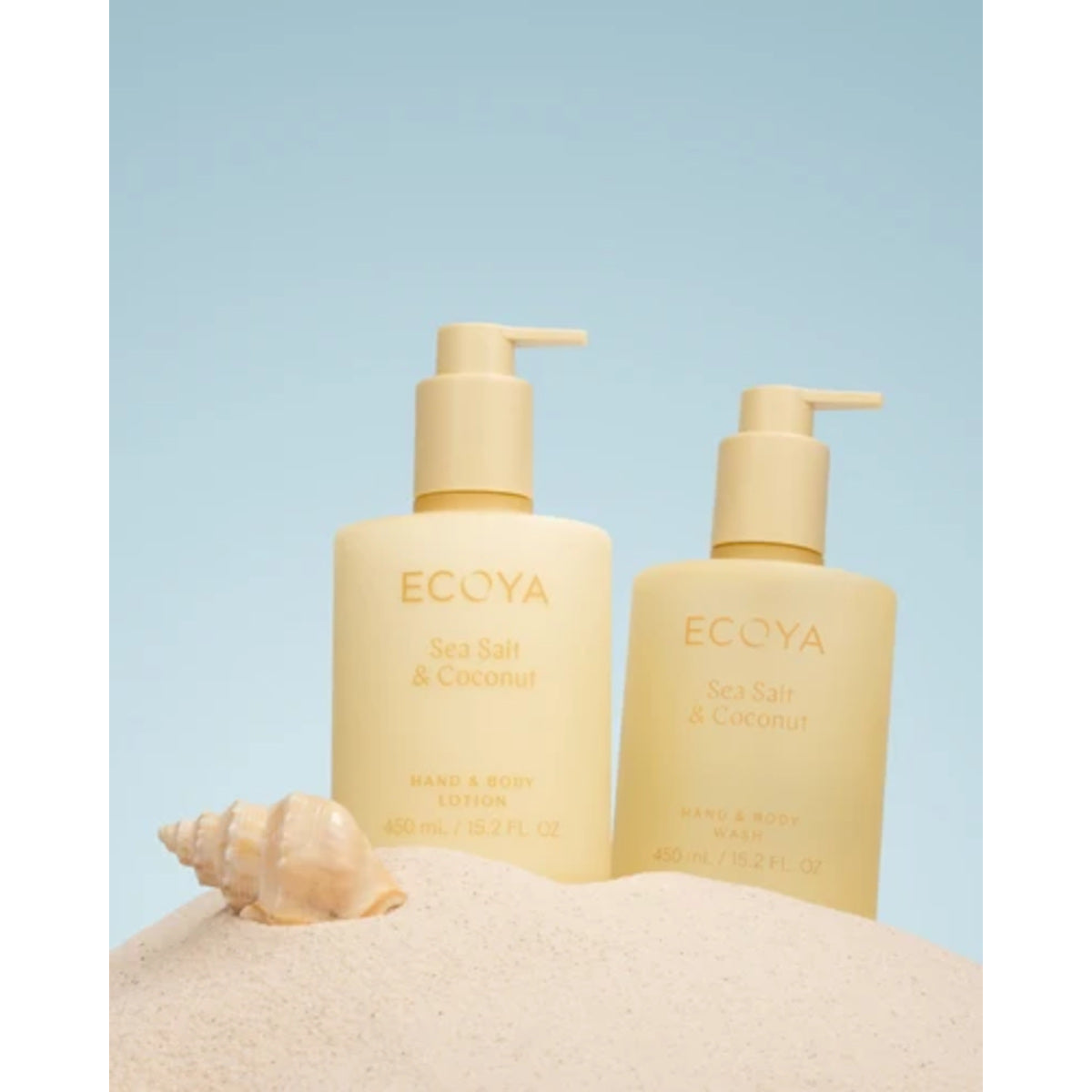 Ecoya Sea Salt & Coconut Hand & Body Wash 450ml