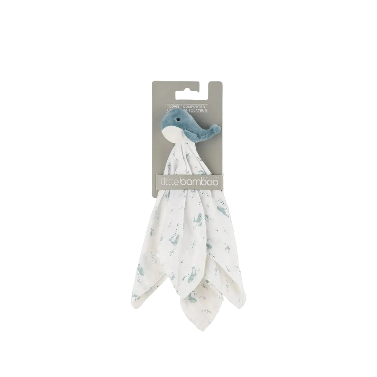 Little Bamboo Wally the Whale Baby Comforter | Minimax