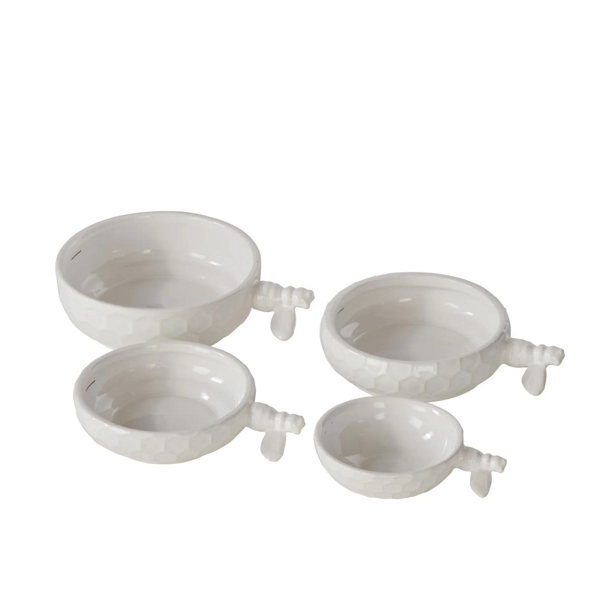 Davis & Waddell Wildflower & Hive Measuring Cups White | Minimax