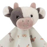 The Little Linen Co Baby Lovie/Comforter Farmyard Cow | Minimax