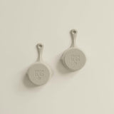 Ironclad Co 10cm Salt Stone Satin Enamel Junior Twin Set