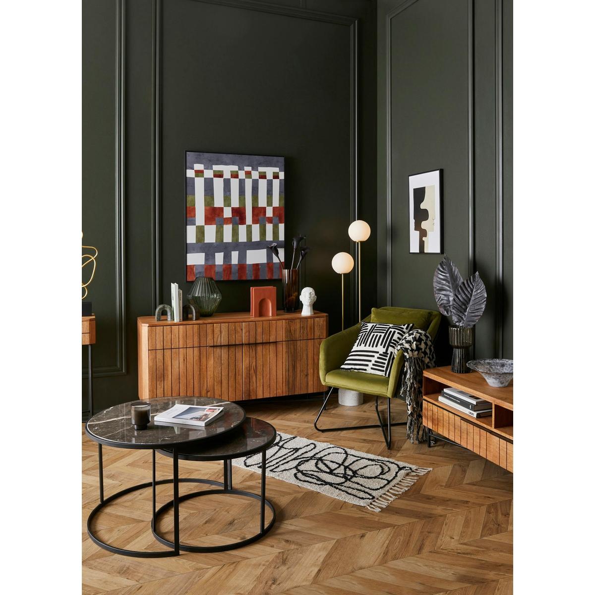 Amalfi Tivoli Floor Lamp White & Gold 32x20x150cm