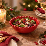 Casero Noel Beaded Bowl Berry 15cm | Minimax