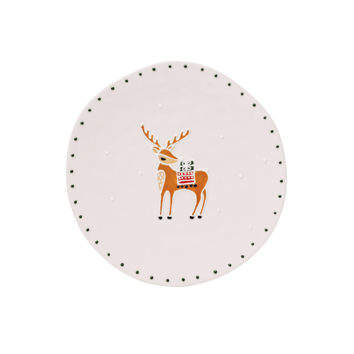 Noel Festive Reindeer Plate 20cm | Minimax