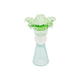 Swing Gifts Myrtle Floral Candle Holder Green Blue 18.5cm
