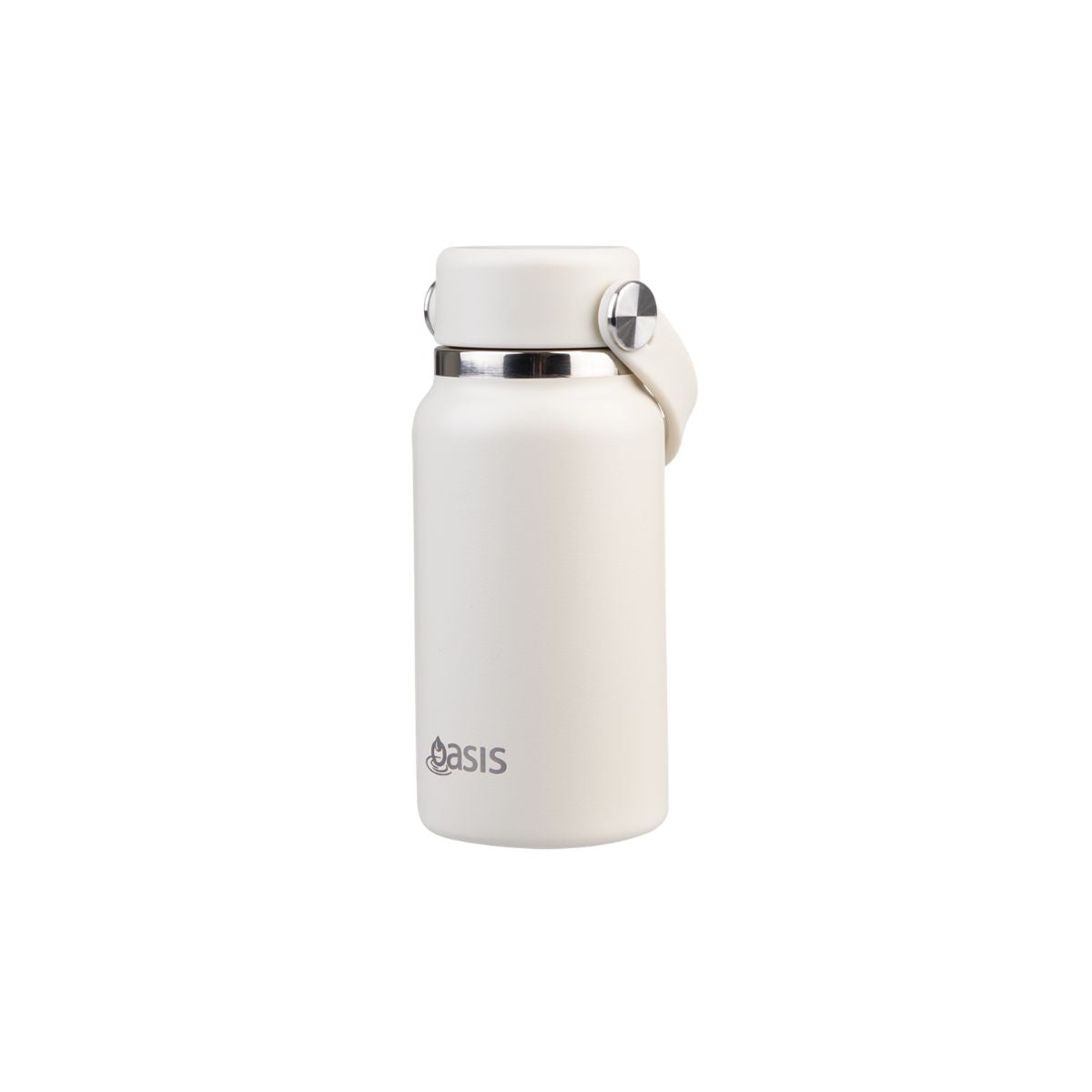 Oasis Stainless Steel Double Wall Insulated Mini Bottle Alabaster 200ml