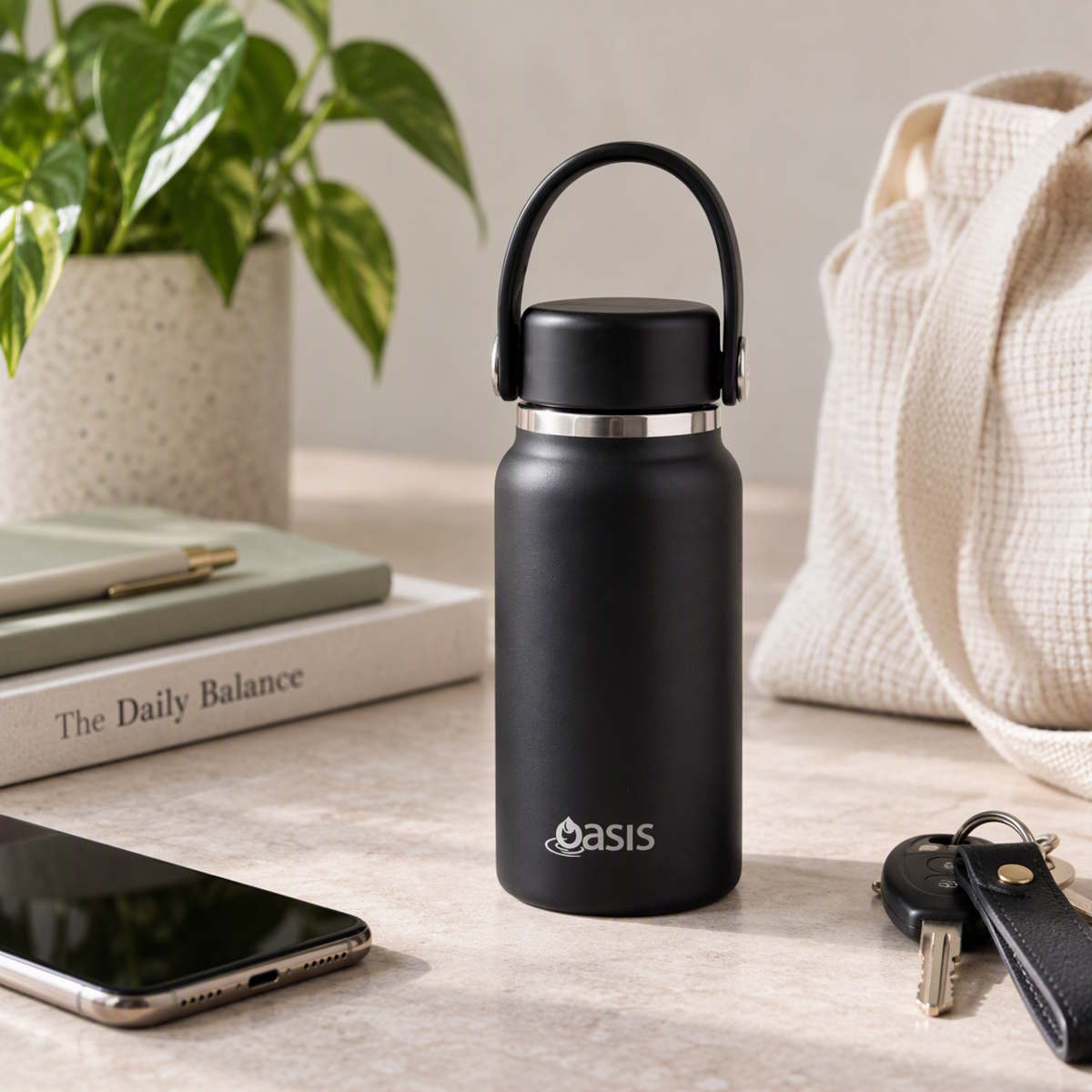 Oasis Stainless Steel Insulated Mini Bottle 200ml