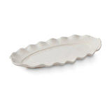Madras Link Sullivan Wavy Oval Platter White Large 41x23cm | Minimax