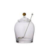 Assemble Emelia Glass Olive Jar with Spoon 10x16cm | Minimax