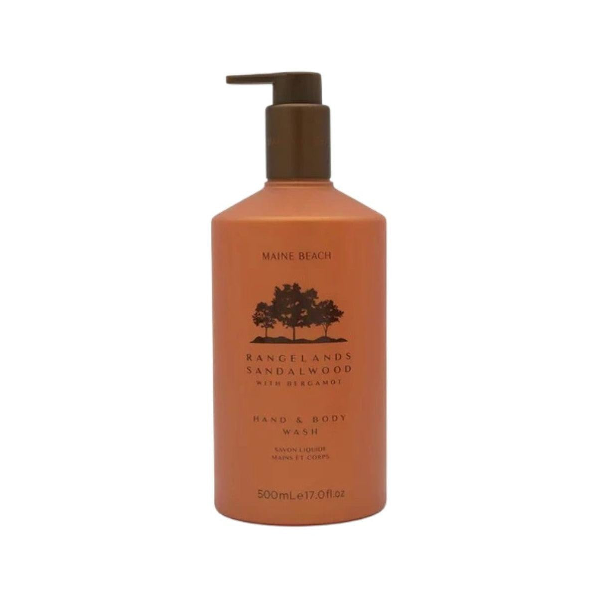 Maine Beach Rangelands Sandalwood Hand & Body Wash 500ml | Minimax